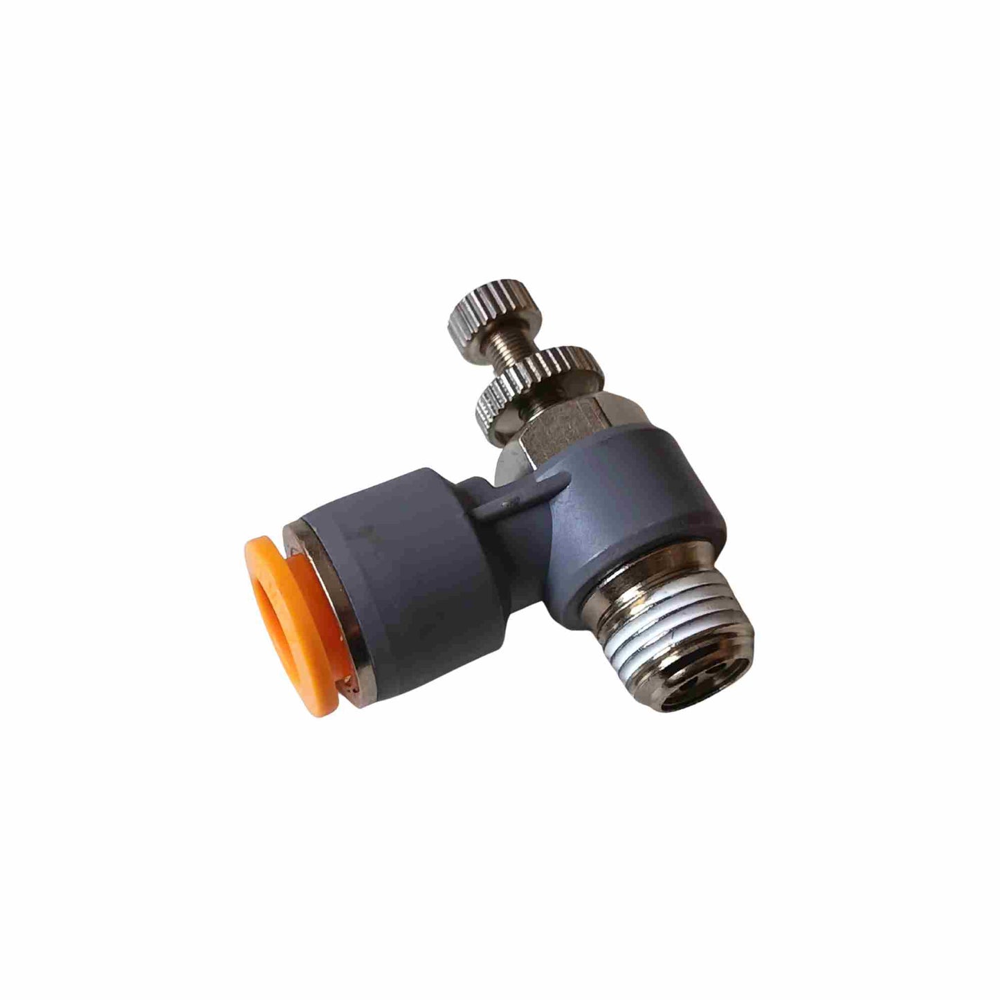 REGULADOR DE CAUDAL 1/4 A MANGUERA 12MM EMC
