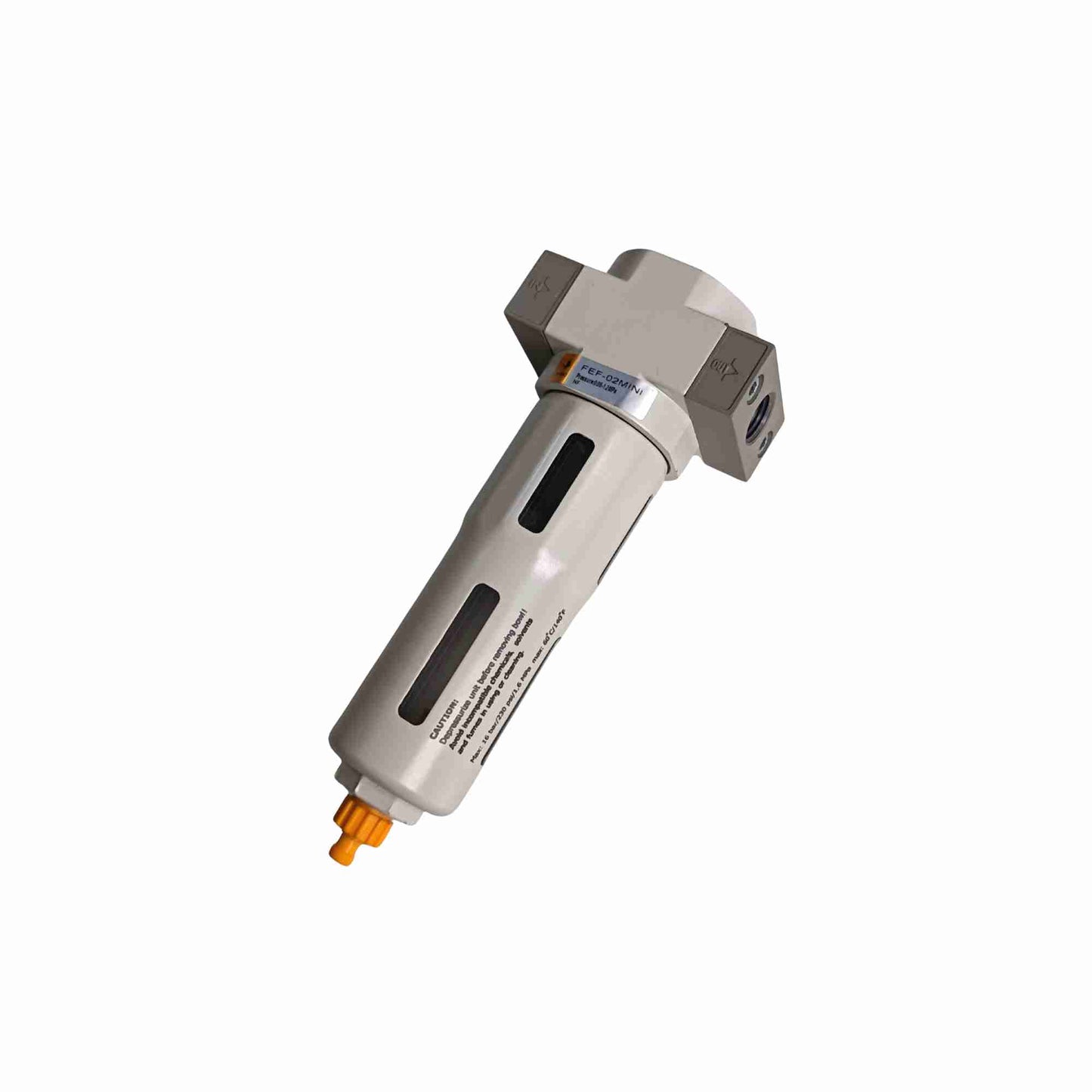 TRAMPA DE AGUA METALICA 1/4 CON DRENO AUTOMATICO EMC