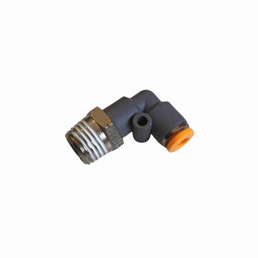 RACOR CODO MANGUERA 4MM ROSCA 1/4