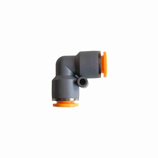 RACOR CODO LISO PARA MANGUERA 1/4