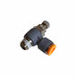 REGULADOR DE CAUDAL 1/8 A MANGUERA 6MM EMC