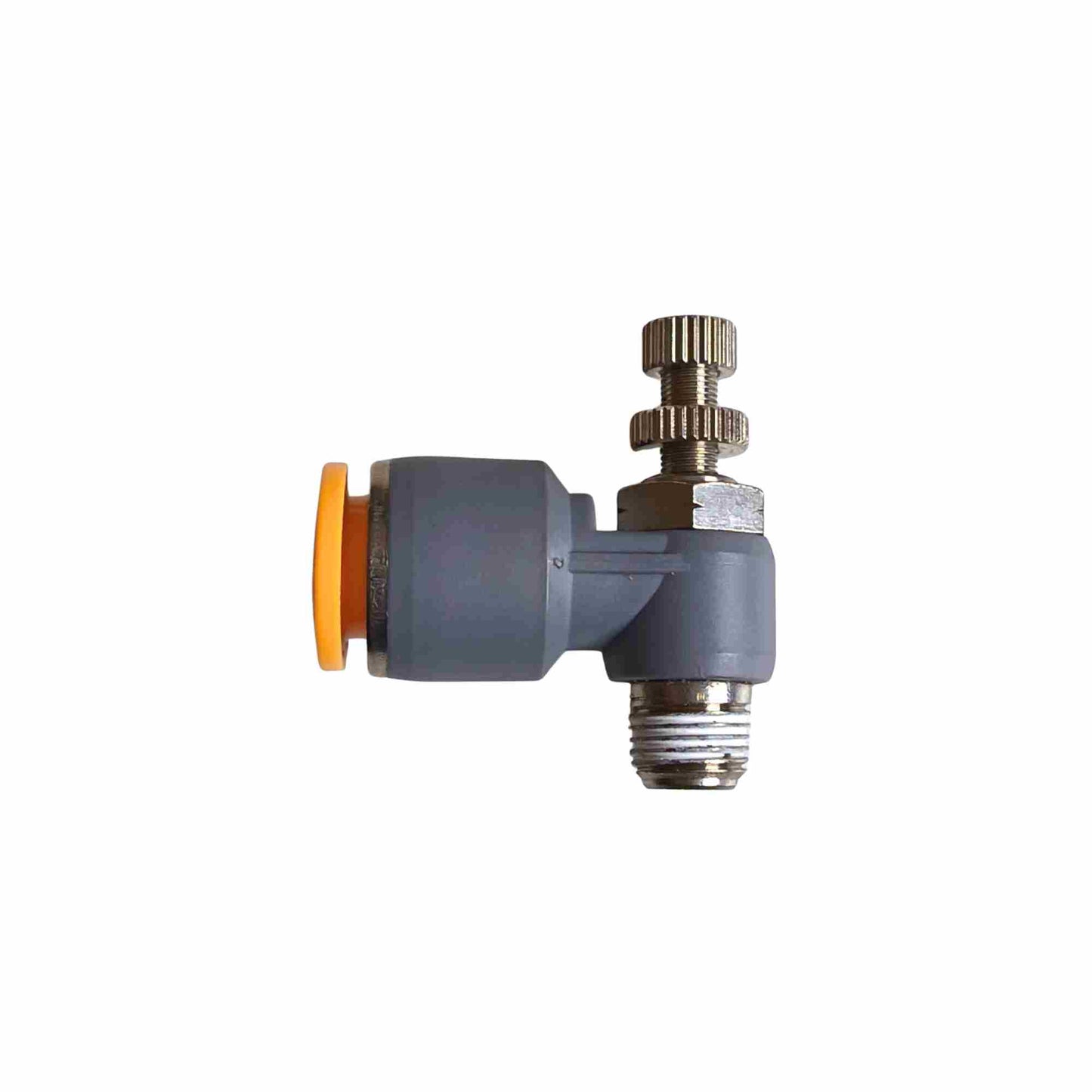 REGULADO DE CAUDAL ROSCA 1/8 PARA MANGUERA 8MM EMC