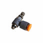 REGULADOR DE CAUDAL 1/4 A MANGUERA M5 EMC