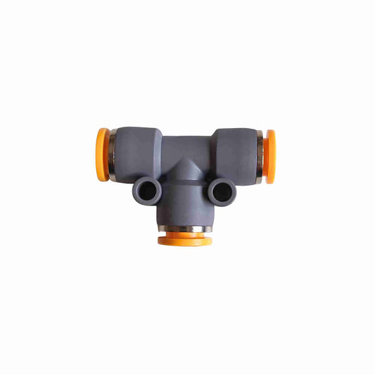 RACOR TEE LISA MANGUERA 10MM