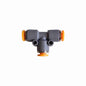 RACOR UNION TEE LISA A MANGUERA 1/8 MANGUERA 1/8 EMC