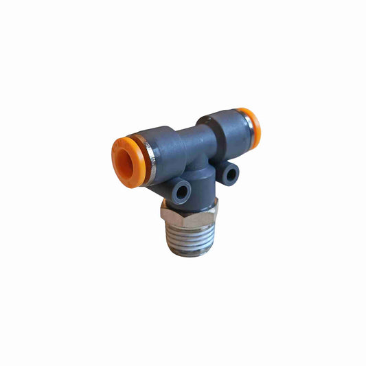 RACOR TIPO T ROSCA 1/4 PARA MANGUERA 6MM EMC