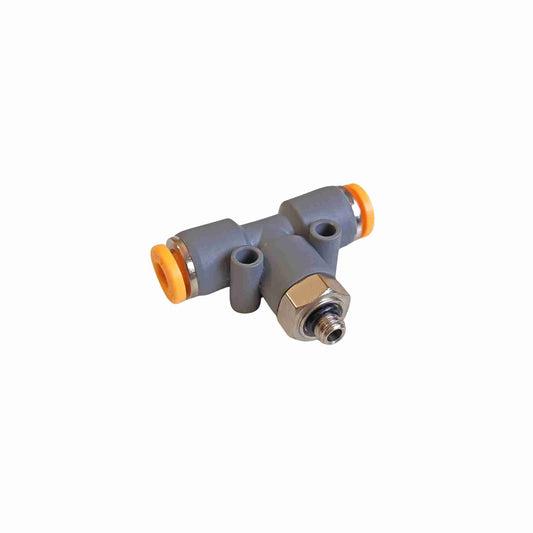 RACOR TIPO T ROSCA M5 PARA MANGUERA 4MM EMC