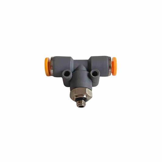 RACOR TIPO T ROSCA M5 PARA MANGUERA 4MM EMC