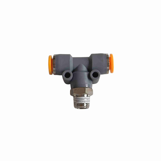 RACOR TIPO T ROSCA 1/8 PARA MANGUERA 12MM EMC