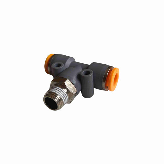 RACOR TEE ROSCA 3/8 A MANGUERA 8MM