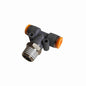 RACOR TEE ROSCA 3/8 A MANGUERA 1/2