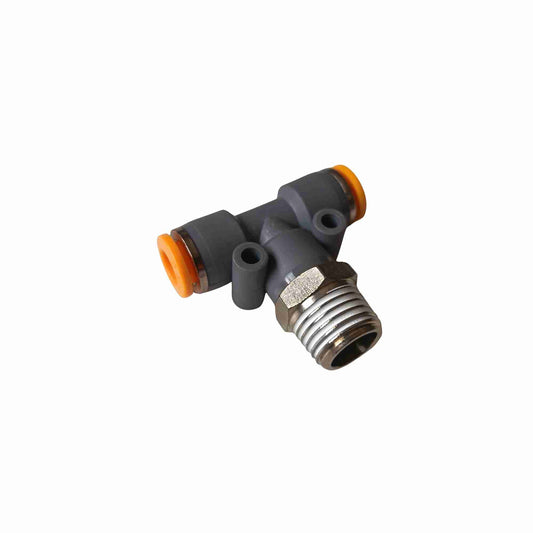 RACOR TEE ROSCA 3/8 A MANGUERA 6MM
