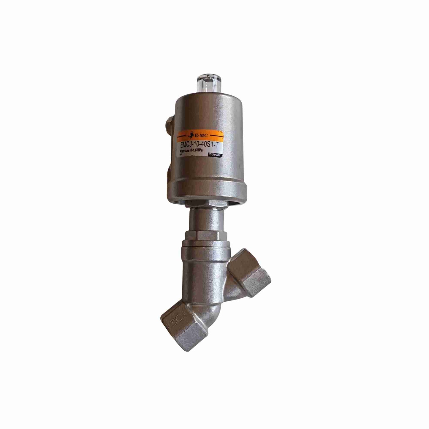 VALVULA EN ANGULO ROSCA 1/2 NPT EMC