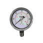 MANOMETRO CARATULA DE 4 PULGADAS RANGO 0 A 300 PSI 20 BAR ROSCA POSTERIOR DE 1/4 NPT FULL ACERO INOX