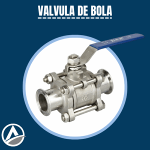 VALVULA DE BOLA INDUSTRIAL DE INSTALACION RAPIDA